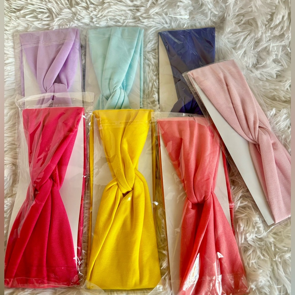 Stretch Headbands variety of colors.